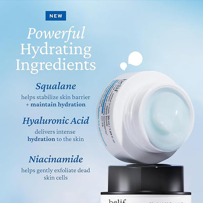belif Aqua Bomb – Lightweight Gel Moisturizer with Niacinamide, Hyaluronic Acid & Squalane | 72H