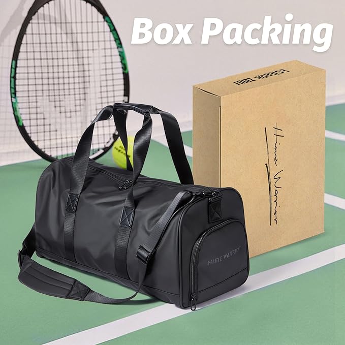 Gym Bag for Men with Shoe Compartment, 33L Duffle Bag for Traveling Overnight Weekend for Adults