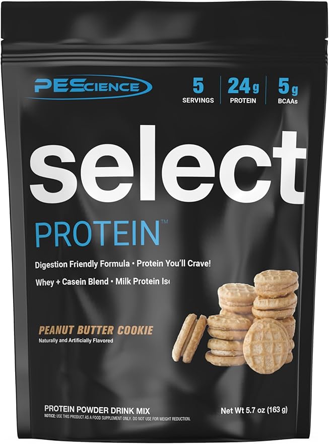 PEScience Select Protein Powder, Whey and Casein Blend, Clean Protein Powder for Women and Men, Low