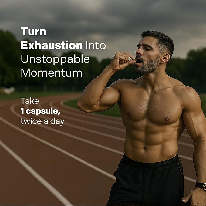 ATLAS X 10-in-1 Masculinity Maximiser Supplement for Men - Energy, Strength & Vitality Capsules