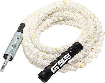 GSE Games & Sports Expert Gym Climbing Rope, Polyester Workout Rope for Indoor/Outdoor and Home