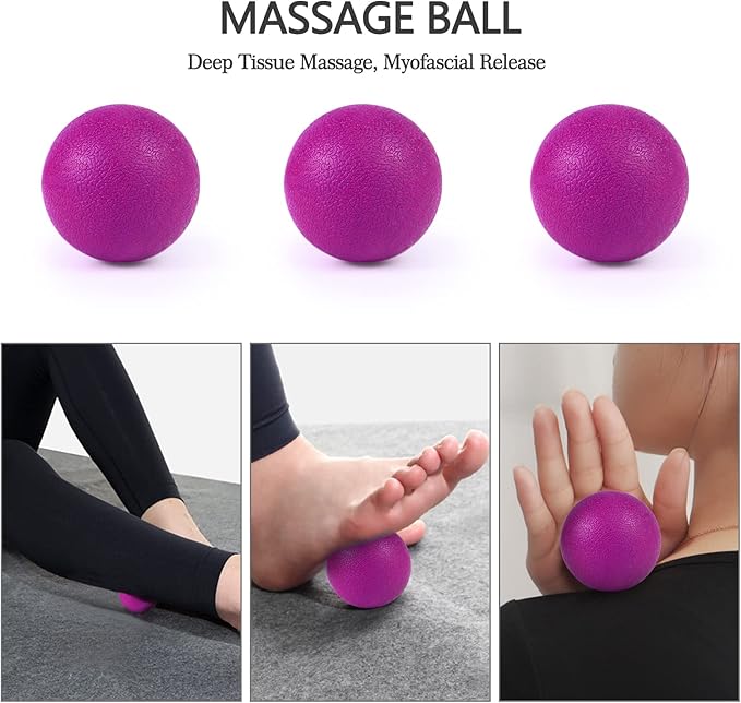 5 in 1 Foam Roller Set, Trigger Point Foam Roller Patented, Massage Stick, Massage Ball, Resistance