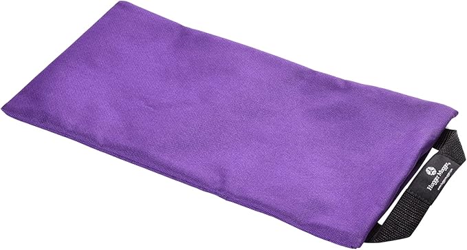 Hugger Mugger Unfilled 10lb Yoga Sandbag - Adds Weight to Your Poses, Zipper Cover, Sturdy Handle