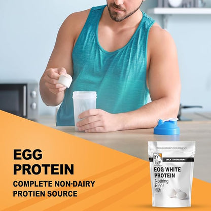 It's Just! - Egg White Protein Powder, Dried Egg Whites Protein, Meringue Ingredient, Non-GMO, USA