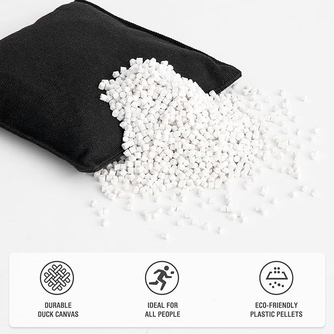 Cornhole Bags Set of 8 Regulation Corn Hole Bean Bags for Cornhole Game, Professional Weather