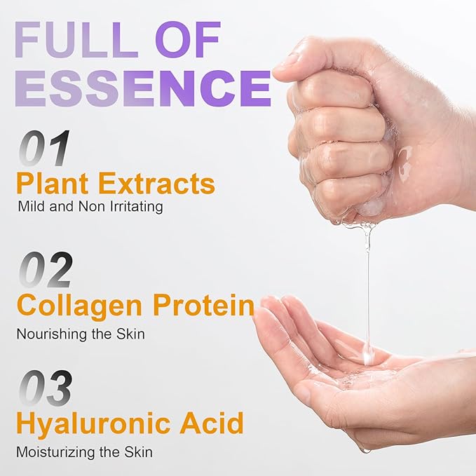 VESPRO 144 Pack Collagen Essence Sheet Facial Masks, Bulk Sheet Masks for Face, Hydrating Facial