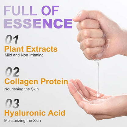 VESPRO 144 Pack Collagen Essence Sheet Facial Masks, Bulk Sheet Masks for Face, Hydrating Facial