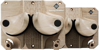 Ultimate Ski & Snowboard Wall Rack | Secure, Non-Slip Storage | Fits Any Ski/Board | Garage