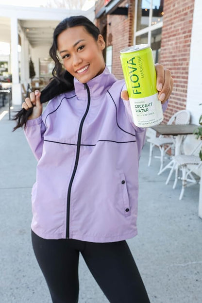 Flova Energy Drink, All Natural, Electrolytes and Minerals from Coconut Water, 4 Simple Easy to