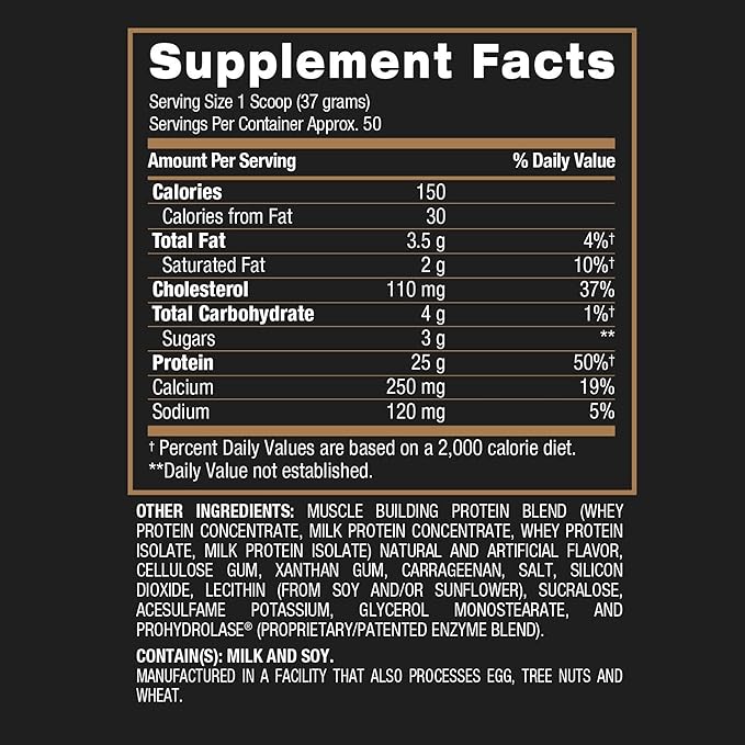 BPI Sports Whey HD Ultra Premium Protein Powder Isolate | Workout Whey Protein Powder For Men &