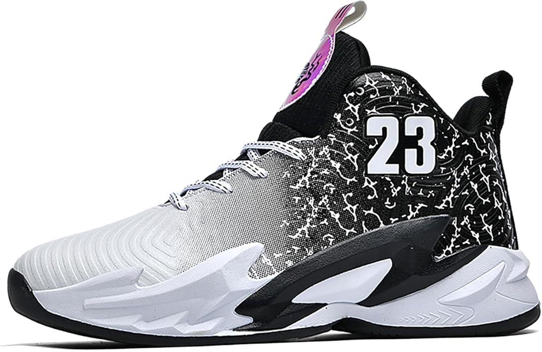 Boys Basketball Shoes Breathable Indoor Athletic Shoes Youth Outdoor Fashion Sneakers Comfortable