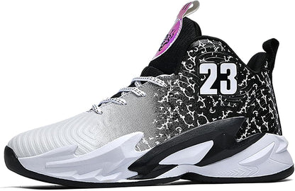 Boys Basketball Shoes Breathable Indoor Athletic Shoes Youth Outdoor Fashion Sneakers Comfortable