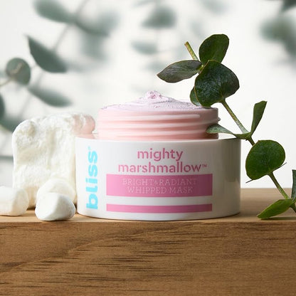 Bliss Mighty Marshmallow + Vitamin C Whipped Mask - Brighten & Hydrate Skin with Marshmallow Root
