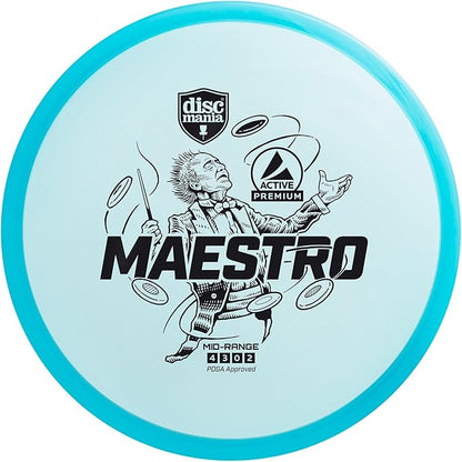 Discmania Disc Golf Set (5 Pack) | Active Premium Disc Golf Starter Set | Sensei, Maestro