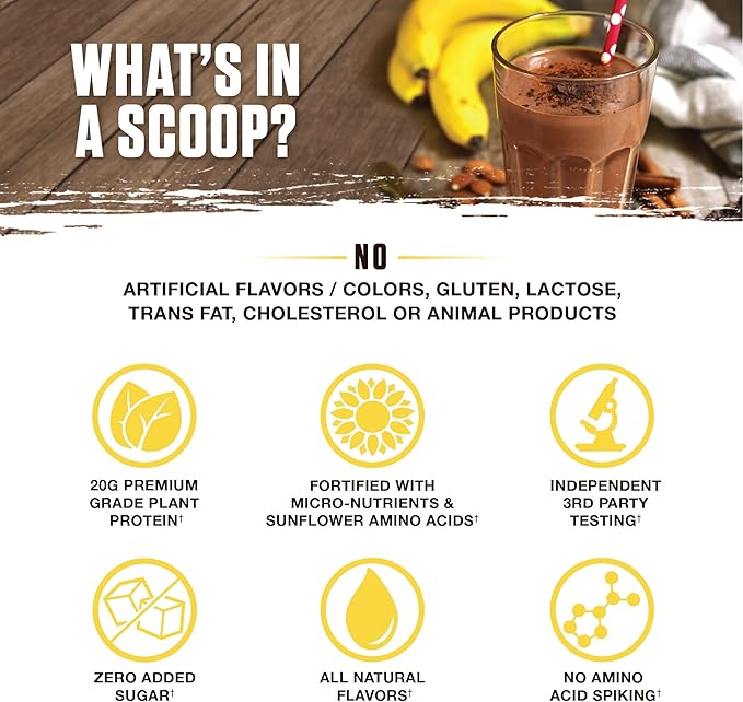 Ambrosia Planta - Premium Plant-Based Protein | Vegan & Keto Friendly | Gourmet Flavors with No