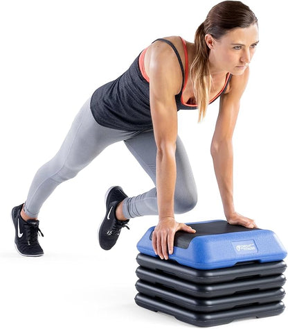 Circuit Fitness by Marcy 16 x 16 inches Adjustable Height Aerobic Step Platform with Adjustable