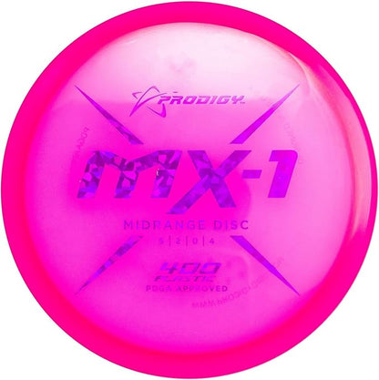 Prodigy Disc 400 MX-1 | Very Overstable Disc Golf Midrange | Handles Any Wind or Power |