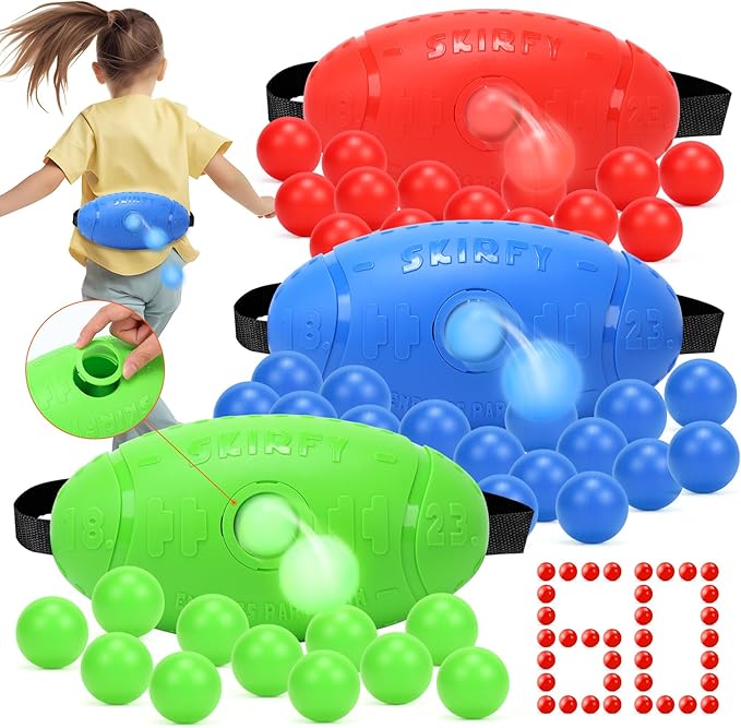 Skirfy Shaking Swing Balls Party Game,3 Pack Floor Game Party Favor Carnival Birthday Game for Kids
