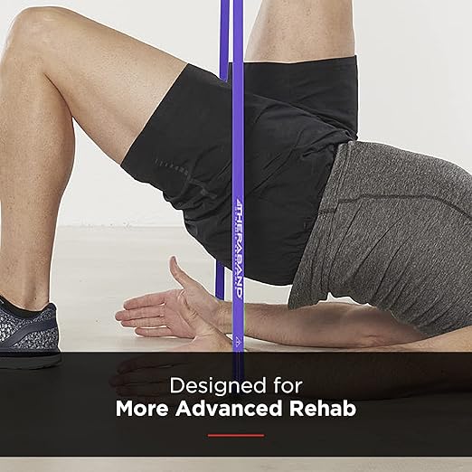 THERABAND High Resistance Band, Elastic Super Bands for Improving Flexibility, Injury Rehab, & Full