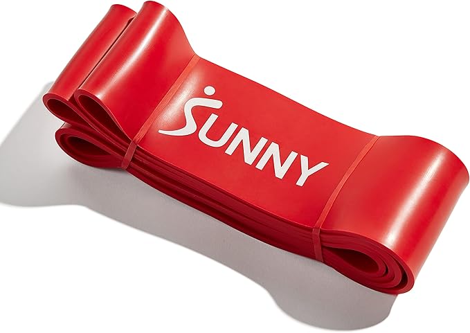 Sunny Health & Fitness Versatile Resistance Bands (Single or Combo Set) for Strength Training