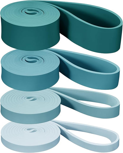 Retrospec Lift Resistance Pull Up Assistance Band Set for Working Out, Home Fitness, Toning