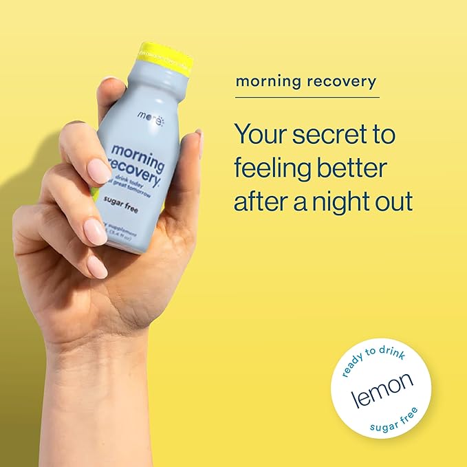 Morning Recovery Electrolyte, Milk Thistle Drink Proprietary Formulation to Hydrate While Drinking