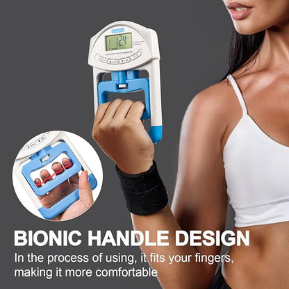 Handeful Grip Strength Tester Trainer - Dynamometer Handgrip Measurer Meter, Handheld Strengthener