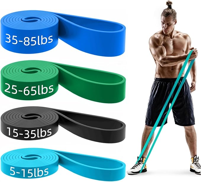 Pull Up Bands, Resistance Bands, Pull Up Assistance Bands Set for Men & Women, Exercise Workout
