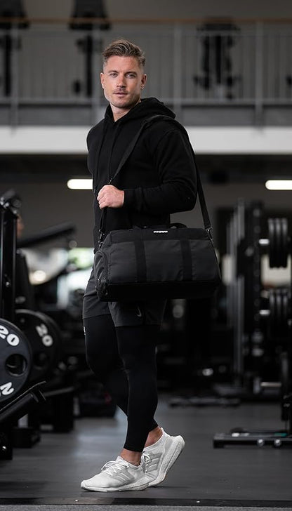 Fitgriff® Gym Bag V2 for Men and Women with Shoe & Wet Compartment - Duffle Bag for Travel, Sports