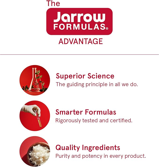 Jarrow Formulas® Ashwagandha Capsules, 300 mg Supplement Supports Normalized Resistance to Mental