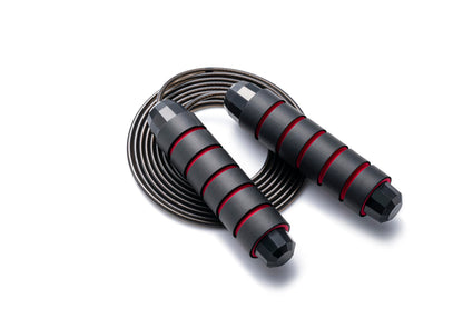 BOOMIBOO Jump Rope, Adjustable Jump Ropes,Skipping Rope Tangle-Free Rapid Speed with Ball Bearings