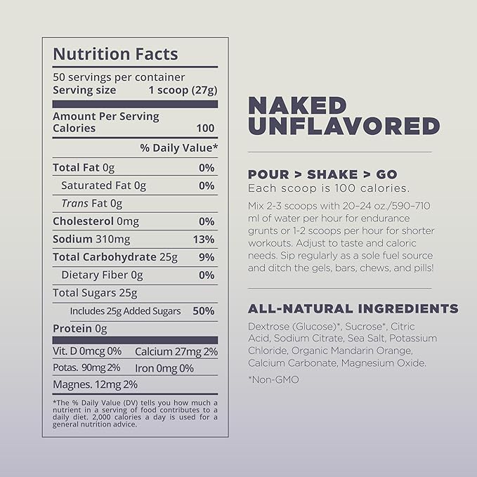 Tailwind Nutrition Endurance Fuel, Carbohydrate & Electrolyte Sports Drink Mix Powder, Gluten-Free