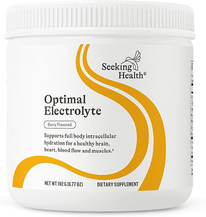 Seeking Health Optimal Electrolyte Powder, Berry Flavor, Healthy Energy and Endurance Support