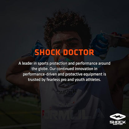 Shock Doctor, Gel Max Power Flavor Mouth Guard, Football, Lacrosse, Hockey, MMA, Boxing, Youth &
