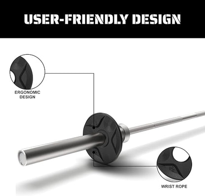 Cast Iron Plate Weights by Tribe WOD- Gym Weights for Men and Women, Cast Iron Plate Weights 1 of
