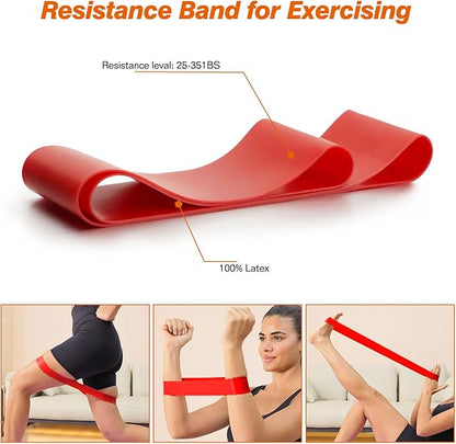 5 in 1 Foam Roller Set - Trigger Point Foam Back Roller, Muscle Roller Stick, Massage Ball