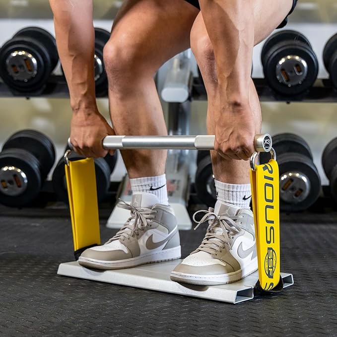 Serious Steel Fitness 37" Resistance Training Bands (Portable Exercise Band System Training Bands
