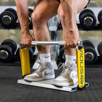 Serious Steel Fitness 37" Resistance Training Bands (Portable Exercise Band System Training Bands