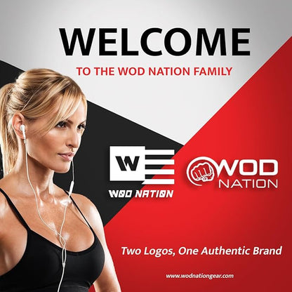 WOD Nation Adjustable Speed Jump Rope For Men, Women & Children - Blazing Fast Fitness Skipping