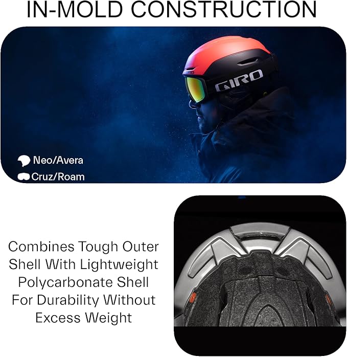 Giro Neo Ski Helmet - Snowboard Helmet for Men, Women & Youth