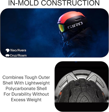Giro Neo Ski Helmet - Snowboard Helmet for Men, Women & Youth