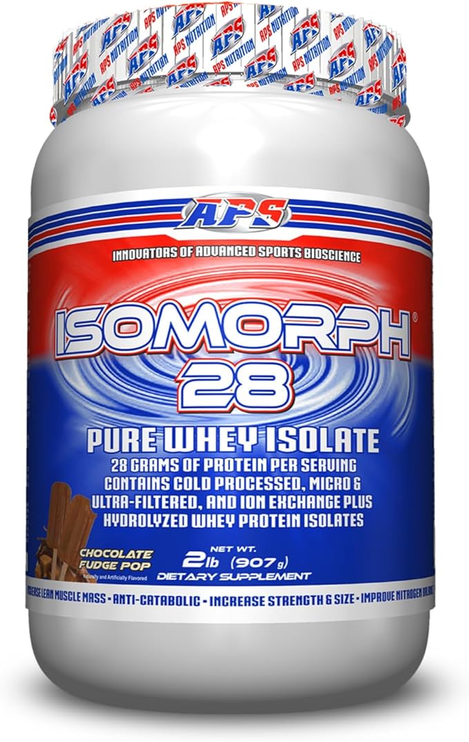 APS Nutrition Isomorph 28 Protein Powder | Pure Whey Isolate | Cold Pressed, Ultra- Filtered, & Ion