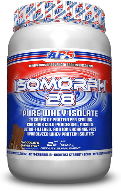 APS Nutrition Isomorph 28 Protein Powder | Pure Whey Isolate | Cold Pressed, Ultra- Filtered, & Ion
