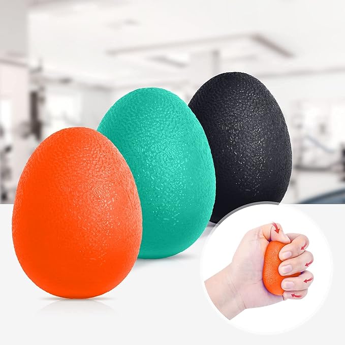 Peradix Hand Grip Strength Trainer, Stress Relief Ball for Adults and Kids, Wrist Rehab Therapy