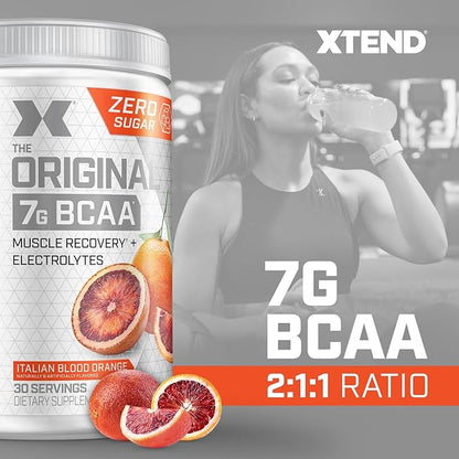 Xtend XTEND Original BCAA Powder 7g BCAA and 2.5g L-Glutamine, Sugar Free Post Workout Muscle