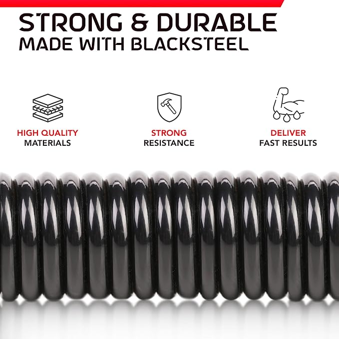 Zenooze's Power Twister Flex Bar, The Ultimate Upper Body Exercise Equipment for Strengthening Your