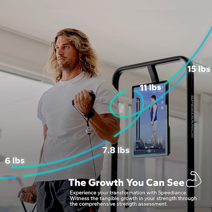 Gym Monster Smart Home Gym, Multifunctional Strength Training Machine, Smith Machine Power Cage