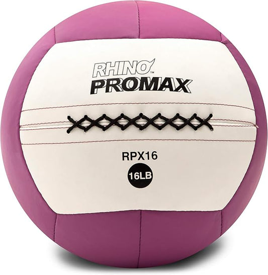 Champion Sports RPX16 Rhino Promax Slam Balls, 16 lb, Soft Shell with Non-Slip Grip, Medicine Wall