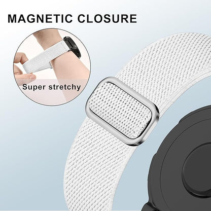 Elastic Nylon Watchband Compatible with Garmin Forerunner 235/220/230/620/630/735XT,Soft Adjustable