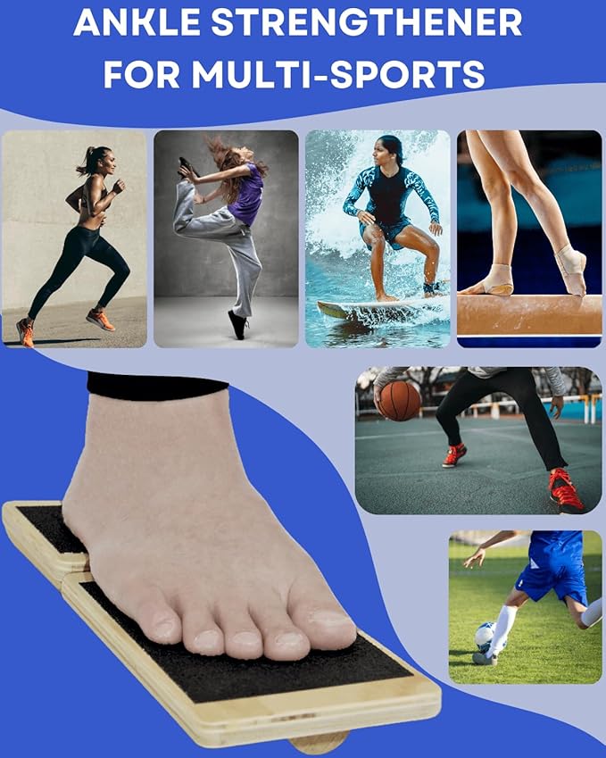 Ankle Strengthener, Single Leg Balance Board for Ankle Rehab, Foot Trainer for Mobility, Foot